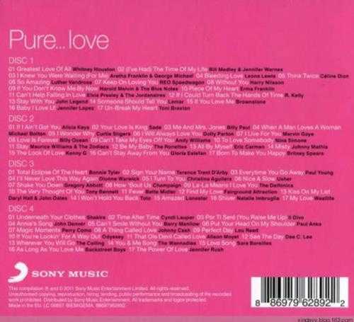 群星.2011-Pure...Love(纯爱)4CD【SONY】【WAV+CUE】