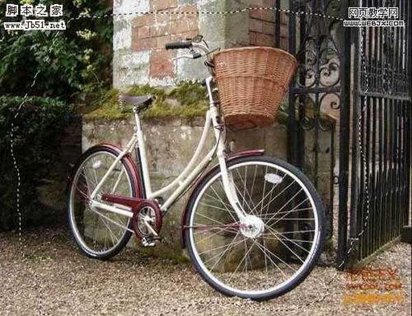 Photoshop 调色教程 怀旧的自行车